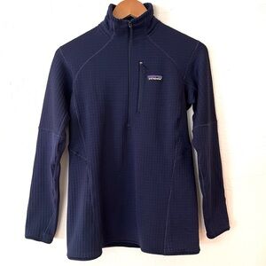 Patagonia Women’s R1 Fleece Pullover | Small | Classic Navy